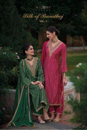 KILORY TRENDS SILK OF BANDH EJ VOL 3 SALWAR KAMEEZ WHOLESALER