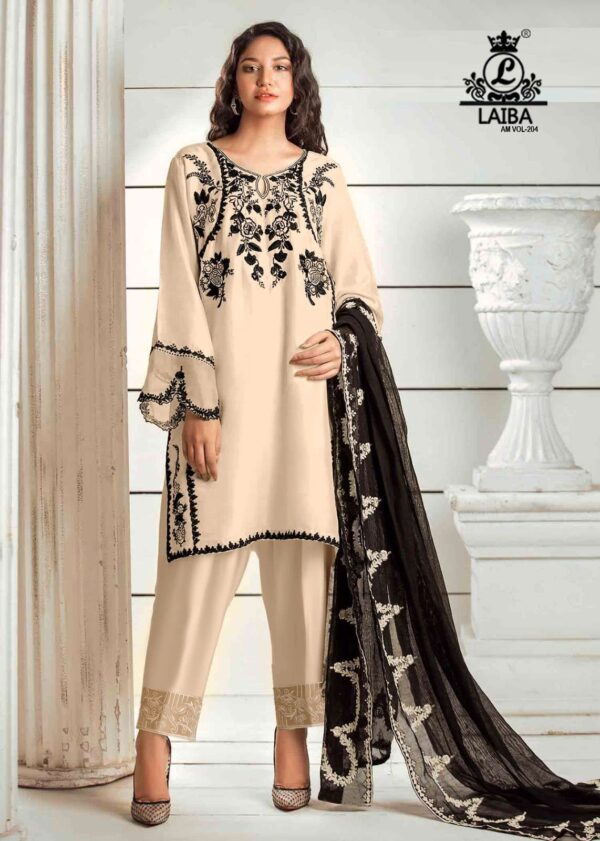 LAIBA AM VOL 204 PAKISTANI KURTIS AT BEST PRICE IN INDIA