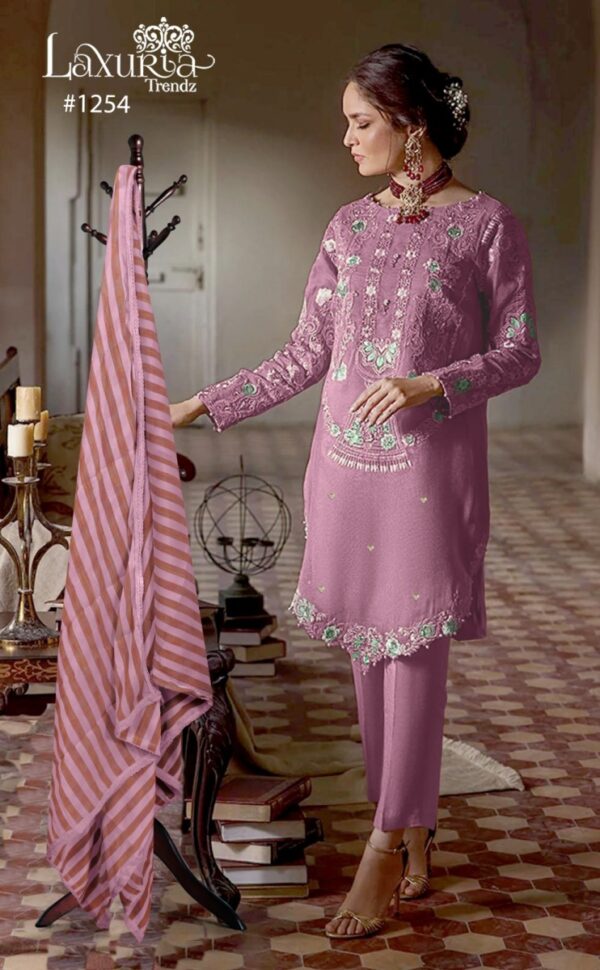 LAXURIA TRENDS 1254 SERIES PAKISTANI KURTIS BEST PRICE