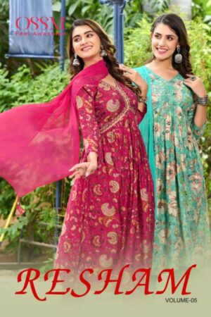 OSSM RESHAM VOL 5 BEST ONLINE KURTIS SHOPPING SITES IN INDIA