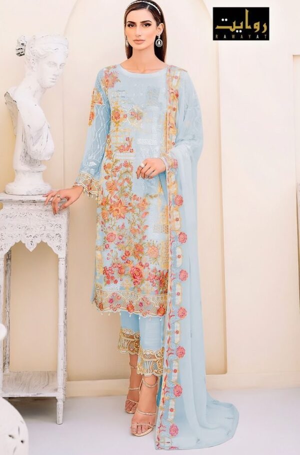 RAWAYAT RAMSHA VOL 24 PAKISTANI SUITS CATALOGUE