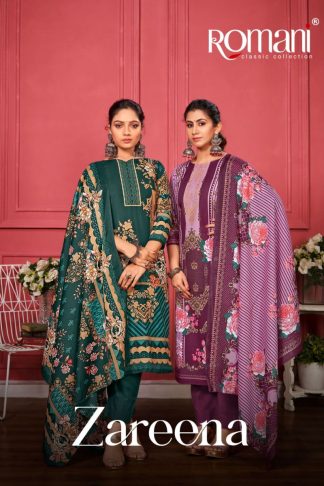 ROMANI ZAREENA COTTON DRESSES MATERIAL ONLINE SHOPPING