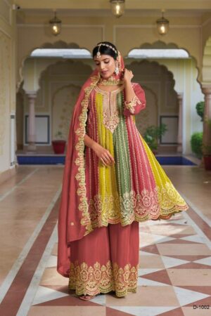 YOUR CHOICE ORRA 1001 TO 1003 SHARARA SUITS WHOLESALER