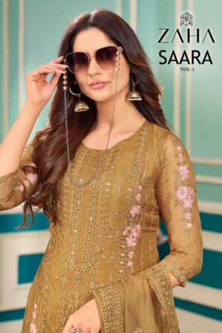 ZAHA SAARA VOL 1 PAKISTANI SUITS ONLINE SHOPPING