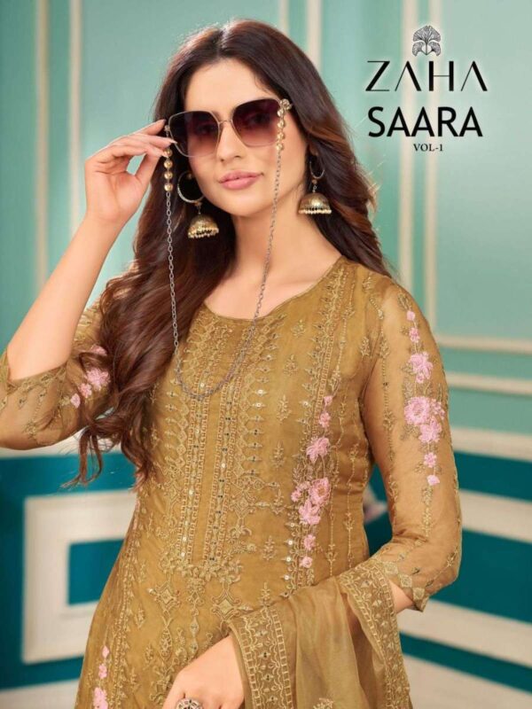 ZAHA SAARA VOL 1 PAKISTANI SUITS ONLINE SHOPPING