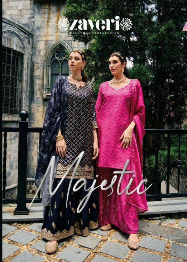 ZAVERI MAJESTIC HEAVY SALWAR KAMEEZ AT WHOLESALE PRICE