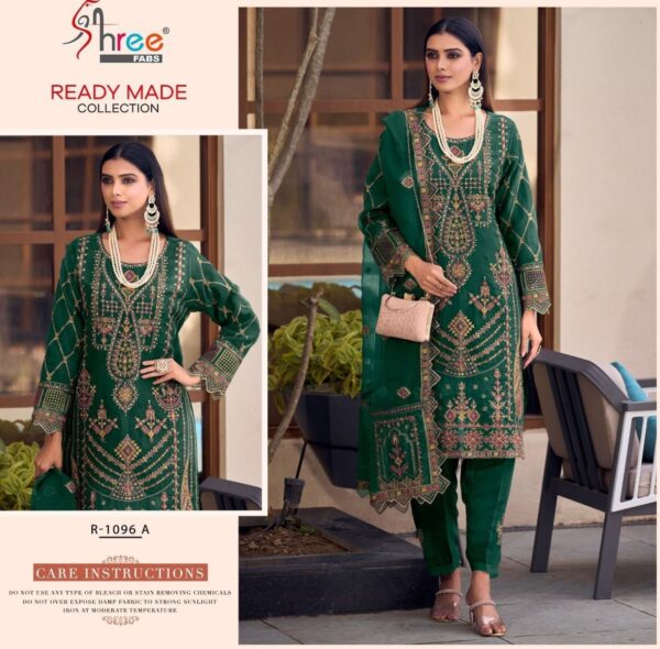 SHREE FABS R 1096 SERIES PAKISTANI CATALOGUE SUITS DESING