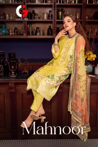GULL JEE MAHNOOR VELVET COLLECTION WHOLESALE OF PAKISTANI SUITS