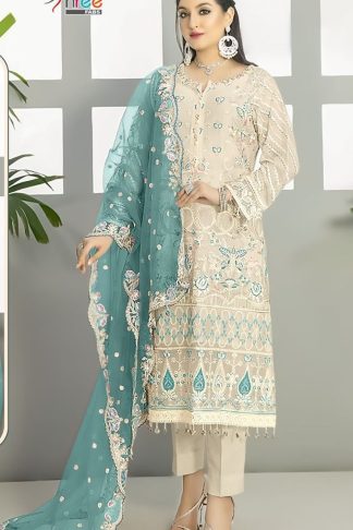 SHREE FABS 833 SERIES EMBROIDERY PAKISTANI SUITS CATALOGUE IN SURAT