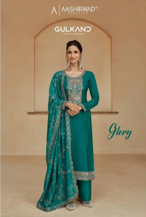 AASHIRWAD GULKAND GLORY SILK WHOLESALE SALWAR KAMEEZ ONLINE