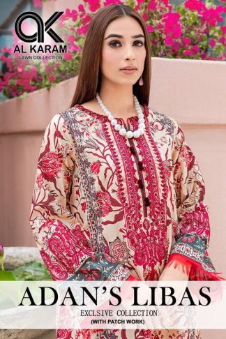 AL KARAM ADANS LIBAS 1001 TO 1006 PAKISTANI SUITS WHOLESALER