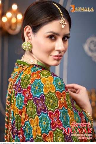 ALOK SUITS JAIMALA NIGAAR 20 CATALOGUE SUITS DESING