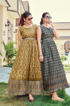 BLUE HILLS FLUTE KURTIS WHOLESALER
