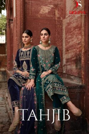 DEEPSY TAHJIB 13001 TO 13006 PAKISTANI VELVET COLLECTION FOR WINTER
