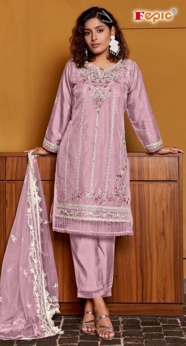 FEPIC CRAFTED NEEDLE 822 SERIES PAKISTANI SUITS CATALOGUE