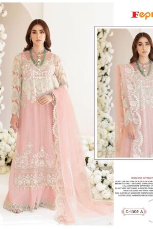 FEPIC ROSEMEEN 1302 KHATLI WORK WHOLESALE PAKISTANI SUITS CATALOGUE