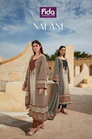 FIDA NILANI DIGITAL KASHMIRI WOOL SALWAR SUITS AT BEST PRICE