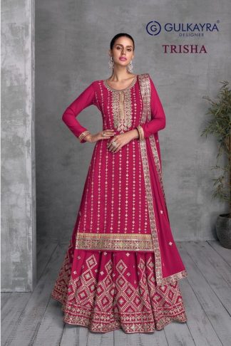 GULKAYRA DESIGNER 7408 TRISHA RICH COMBINATION SUITS (SKRIT )