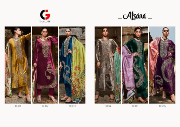 GULL JEE AFSANA VELVET WHOLESALE SALAWAR KAMEEZ ONLINE IN INDIA