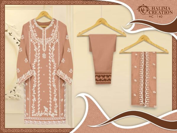 HALIMA CREATION HC 140 PAKISTANI KURTIS WHOLESALE