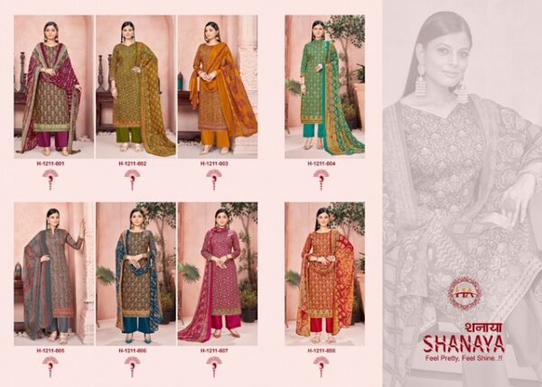 HARSHIT FASHION 1211 SHANAYA WHOLESALE PAKISTANI SUITS CATALOGUE