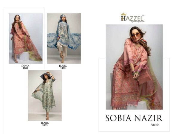 HAZZEL SOBIA NAZIR VOL 1 WHOLESALE SALWAR KAMEEZ SURAT