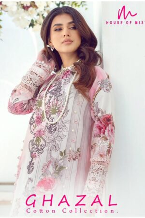 HOUSE OF MIST GHAZAL COTTON COLLECTION 01 TO 06 SUITS