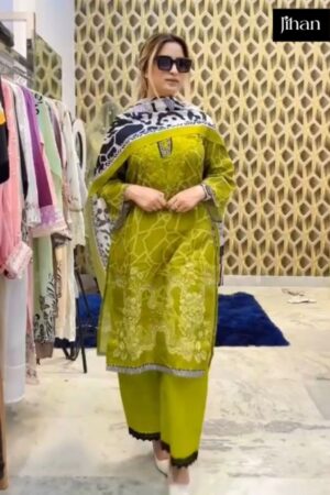 JIHAN SOLITAIRE 3213 PAKISTANI SUITS CATALOGUE