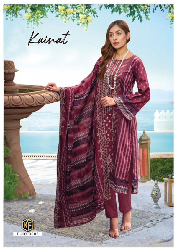 KAVAL FAB KAINAT VOL 8 PAKISTANI KARACHI SUITS CATALOGUE