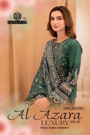KEVAL FAB 2001 TO 2006 Al AZARA VOL 2 CATALOGUE PAKISTANI SUITS