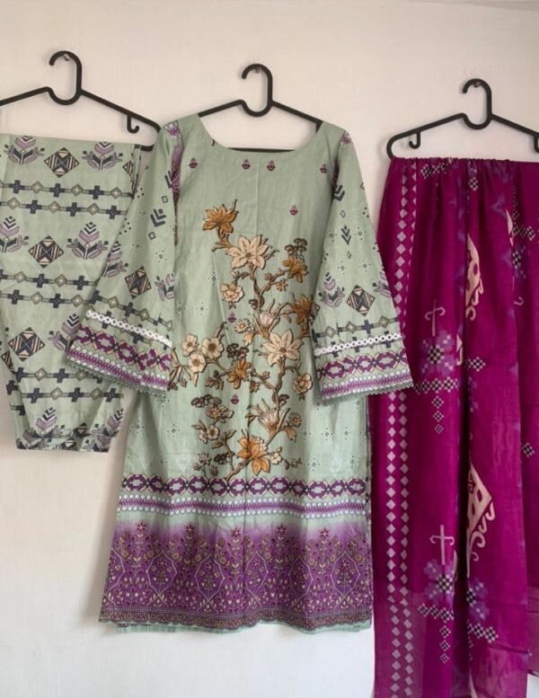 KEVAL FAB KAIRA VOL 15 HEAVY LAWN COLLECTION PAKISTANI KURTI - Image 4