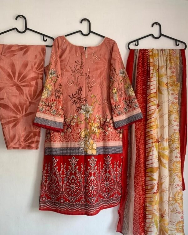 KEVAL FAB KAIRA VOL 15 HEAVY LAWN COLLECTION PAKISTANI KURTI - Image 5