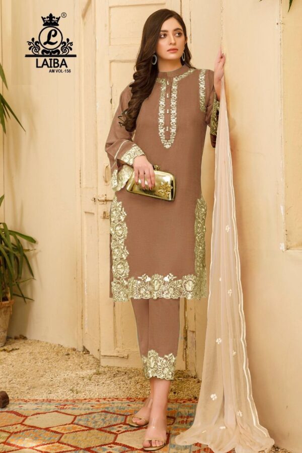 LAIBA AM VOL 156 PAKISTANI KURTI ONLINE SHOPPING