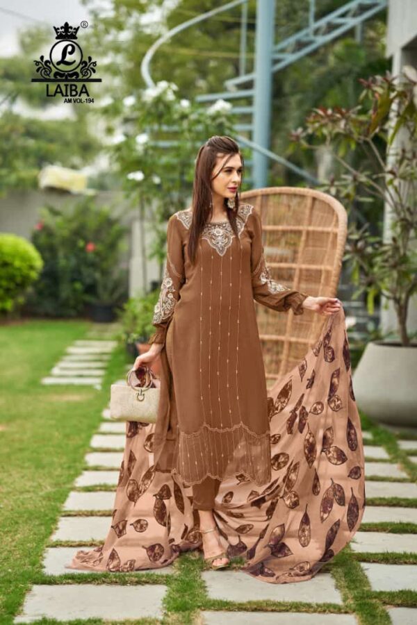 LAIBA AM VOL 194 PAKISTANI KURTI ONLINE SUPPLIER