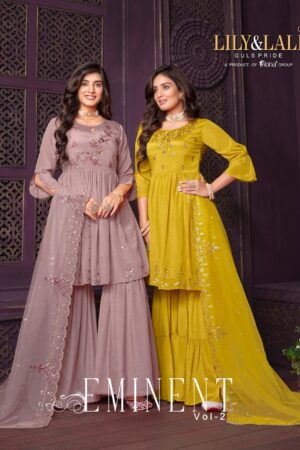 LILY & LALI 10164 TO 10166 EMINENT 2 PARTY WEAR GHARARA ONLINE