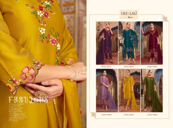 LILY & LALI MIRROR ELEGANCE HANDWORK LATEST KURTIS WHOLESALE