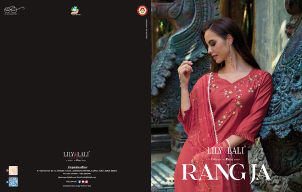 LILY & LALI RANG JA PREMIUM 2023’COLLECTION SALWAR SUITS WHOLESALE