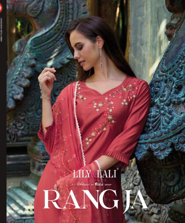 LILY & LALI RANG JA PREMIUM 2023’COLLECTION SALWAR SUITS WHOLESALE