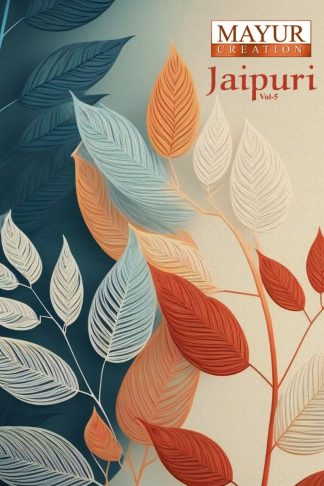 MAYUR CREATION JAIPURI VOL 5 READYMADE JAIPURI PRINT SUITS BEST PRICE