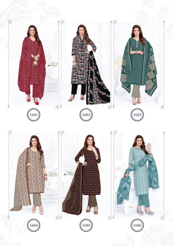 MFC PASHMINA VOL 16 COTTON SUITS WHOLESALER SURAT - Image 16