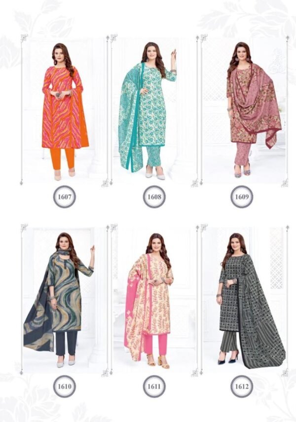 MFC PASHMINA VOL 16 COTTON SUITS WHOLESALER SURAT - Image 15