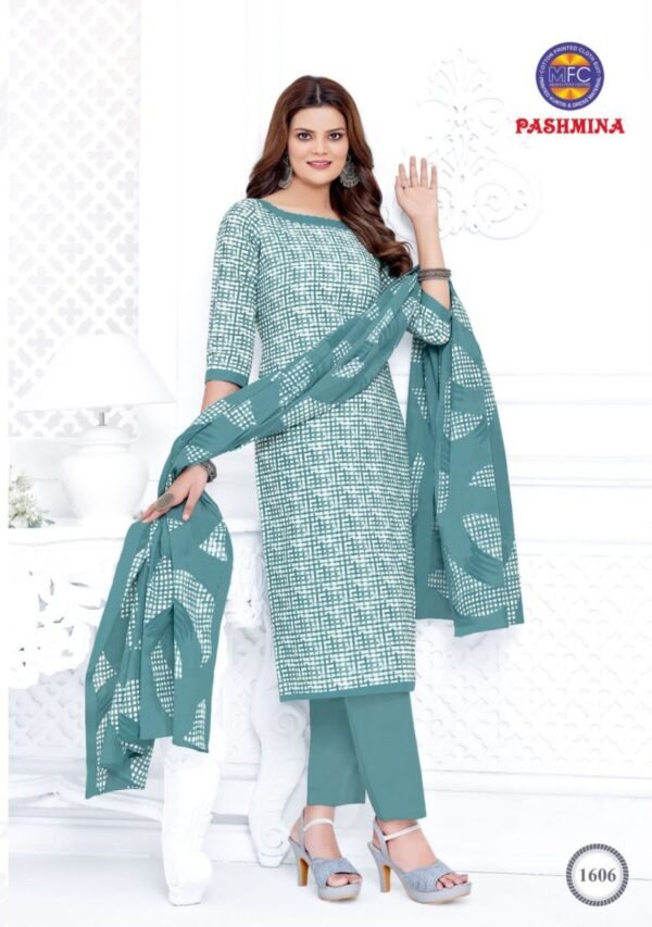 MFC PASHMINA VOL 16 COTTON SUITS WHOLESALER SURAT - Image 2