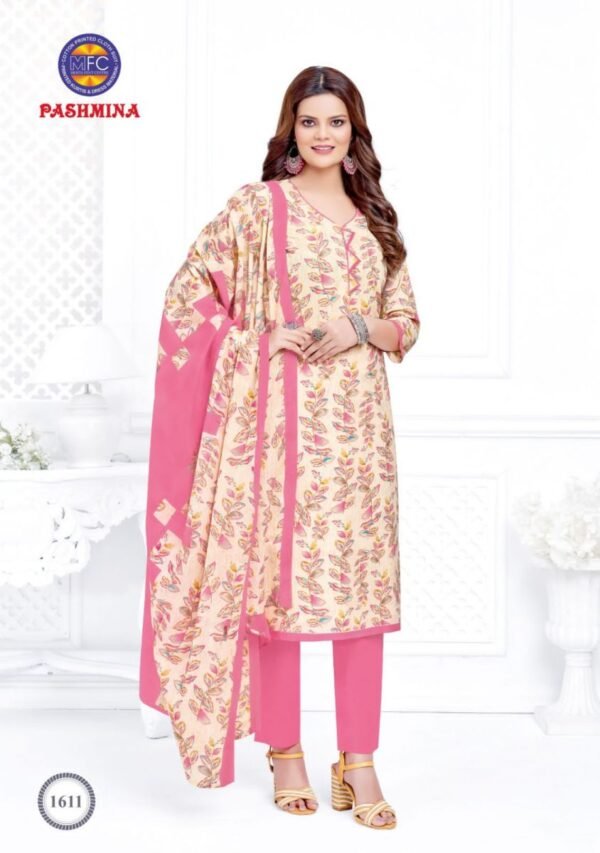 MFC PASHMINA VOL 16 COTTON SUITS WHOLESALER SURAT - Image 14