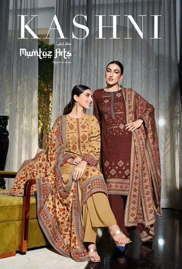 MUMTAZ ARTS KASHNI EDITION V.1 PAKISTANI SUITS ONLINE