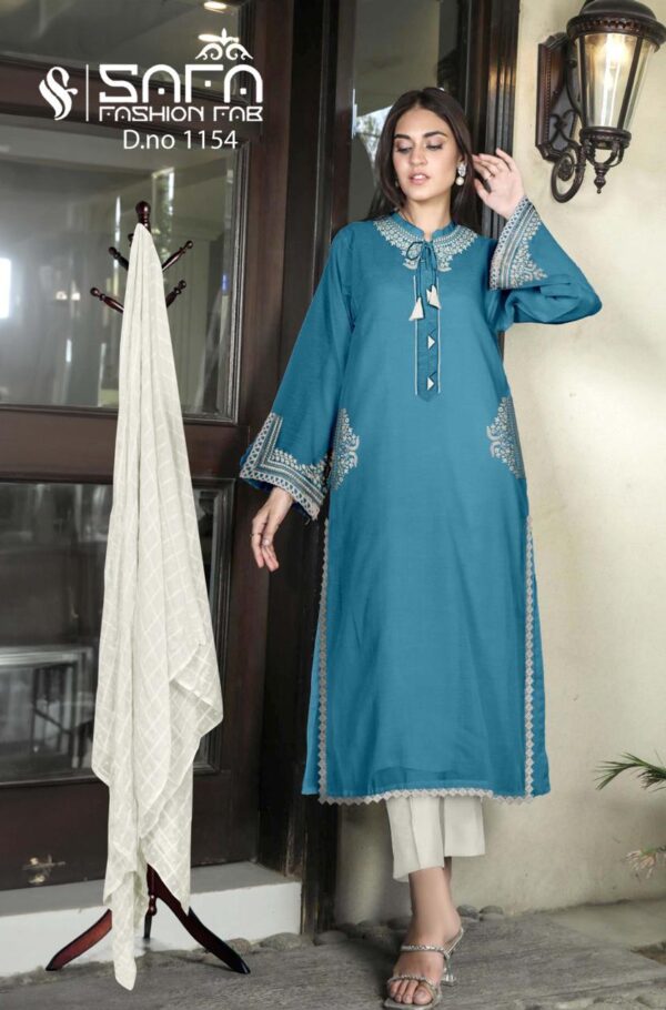 SAFA FASHION 1154 PAKISTANI KURTIS CATALOGUE