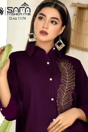 SAFA FASHION FAB 1174 READYMADE PAKISTANI KURTI CATALOGUE