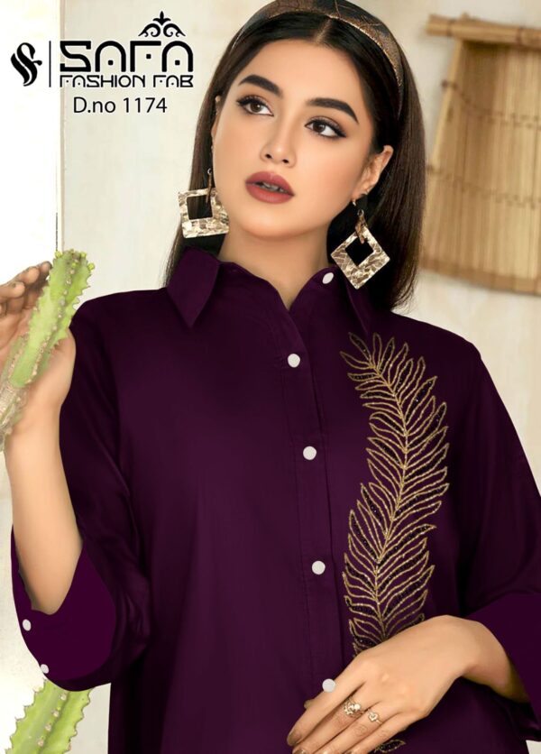 SAFA FASHION FAB 1174 READYMADE PAKISTANI KURTI CATALOGUE