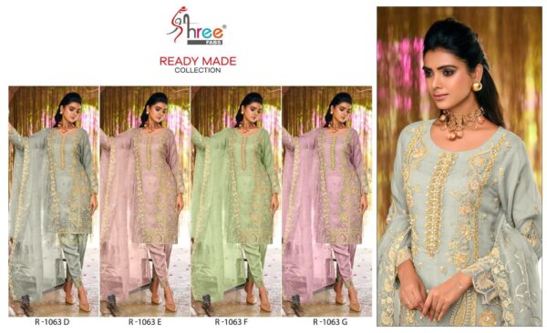 SHREE FABS 1063 SERIES READYMADE PAKISTANI SUITS WHOLESALE