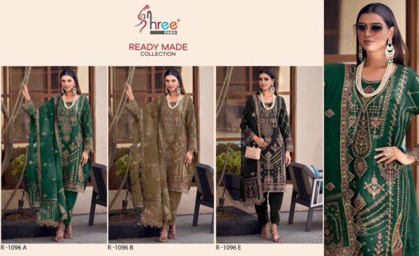 SHREE FABS R 1096 SERIES PAKISTANI CATALOGUE SUITS DESING