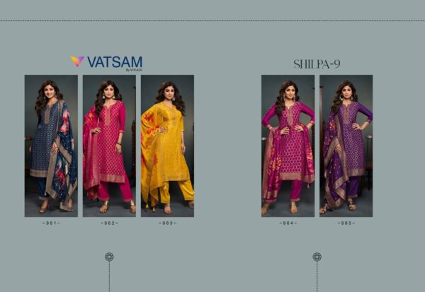 VATSAM SHILPA VOL 9 READYMADE SALWAR SUITS CATALOGUE